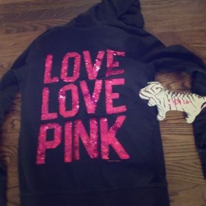 Victoria’s Secret PINK sequin hoodie